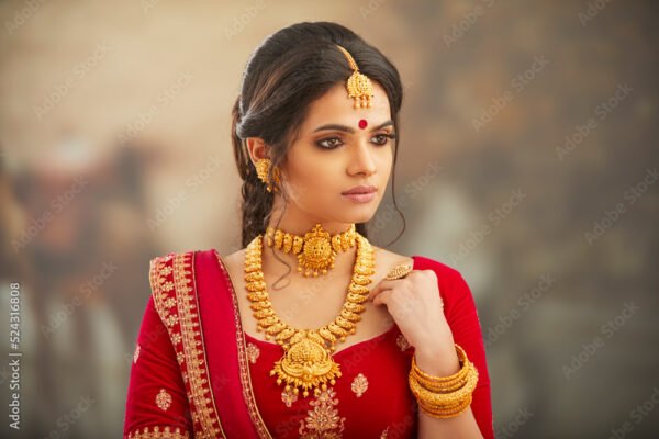 Red Banarasi Saree
